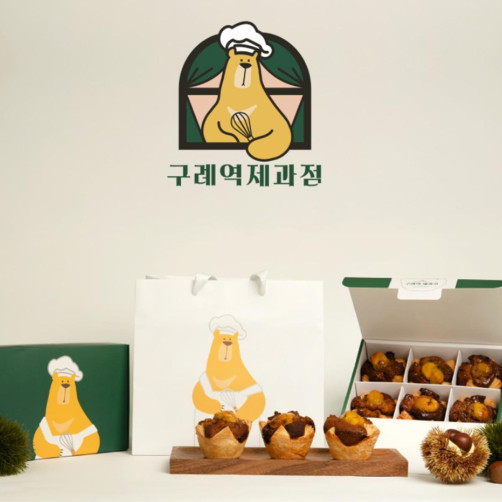 (정상가 36,000원) 구례역 밤파이 선물세트 6구 720g