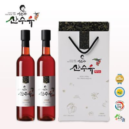 이은자 산수유 엑기스 1L(0.5L*2병)