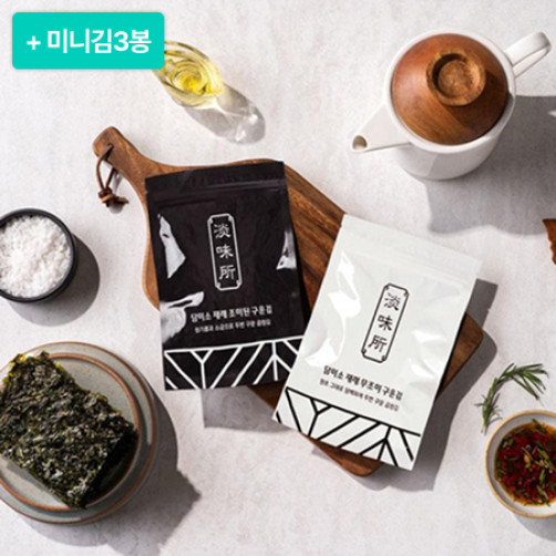 [이벤트] 담미소 도리포 지주식 곱창김 미니김+미니김 3봉