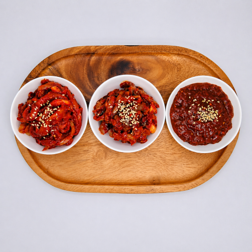 남도 젓갈 4종 세트 2kg(오징어, 낙지, 씨앗젓갈, 갈치속젓 각 0.5kg)