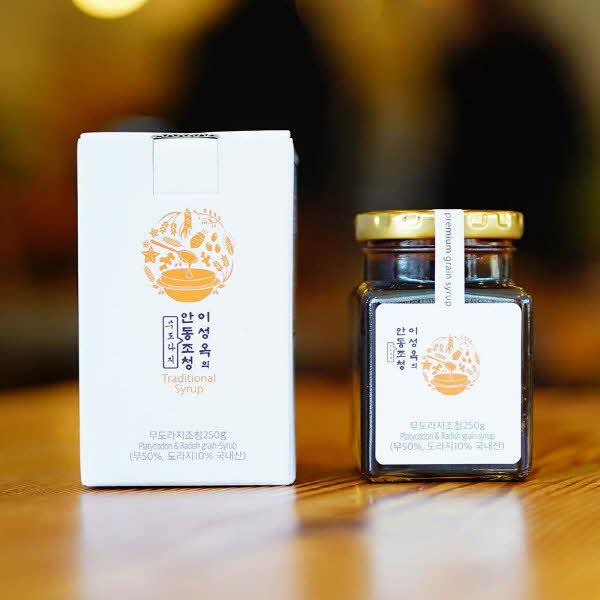 안동 백진주쌀로 만든 건강한 조청 390g(130g*3병)