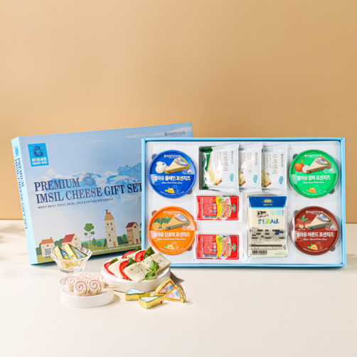 임실치즈농협 1호세트 1.53kg(모짜렐라, 포션, 구워먹는, 생치즈)